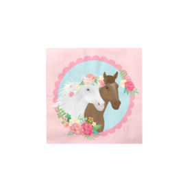 Servetten paarden
