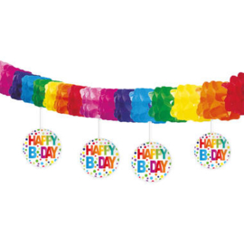 Slinger met onderhanger  Rainbow Dots