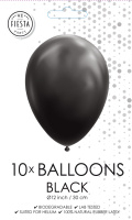 10 Ballonnen Black