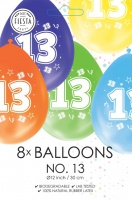 Ballonnen cijfer 13