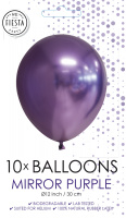 10 Ballonnen Mirror Purple