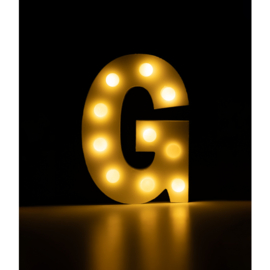 Light Letter G