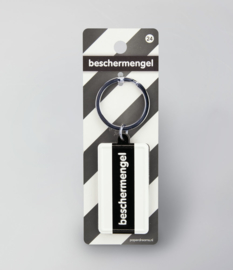 Black & White keyring - beschermengel