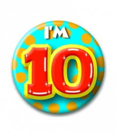 Button Happy 10 jaar
