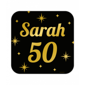 Decoratie bord Classy Sarah 50
