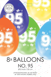Ballonnen cijfer 95