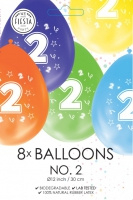 Ballonnen cijfer 2