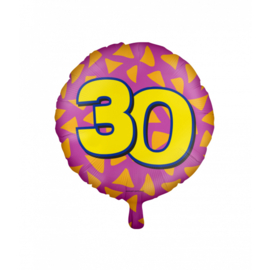 Folieballon Happy 30