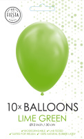 10 Ballonnen Lime Green
