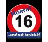 Huldeschild 16 jaar