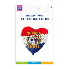 #211 - XL Folieballon Welkom thuis