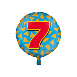 Folieballon Happy 7