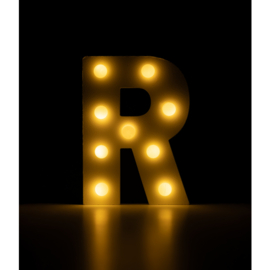 Light Letter R