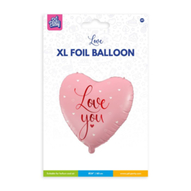 #212 - XL Folieballon Love you
