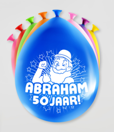 Party ballonnen Abraham