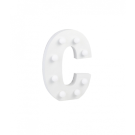 Light Letter C