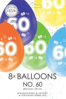 Ballonnen cijfer 60
