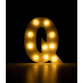 Light Letter Q