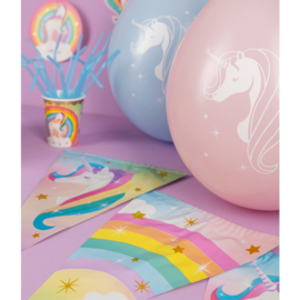 Vlaggenlijn folie Unicorn
