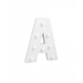 Light Letter A