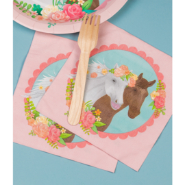 Servetten paarden