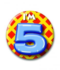 Button Happy 5 jaar