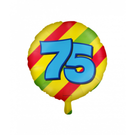 Folieballon Happy 75
