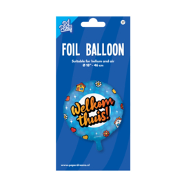 #204 - Folieballon Welkom Thuis!