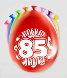 Party ballonnen 85 jaar