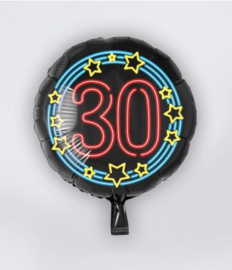 Folieballon neon 30