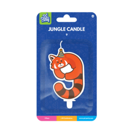 Kaars Jungle 9 rode panda