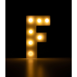 Light Letter F