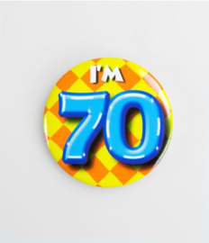 Button Happy 70 jaar