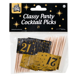 Cocktail Picks Classy 21