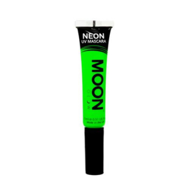Neon UV mascara green