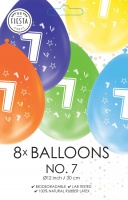Ballonnen cijfer 7