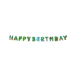 Letter banner Jungle