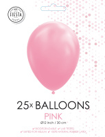 25 Ballonnen Licht Roze