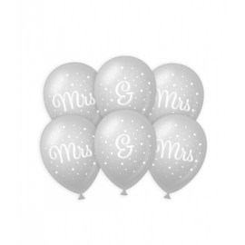 Ballonnen Mrs & Mrs