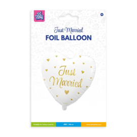 #210 - Folieballon Just Married