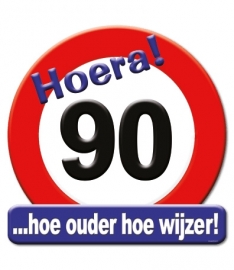 Huldeschild 90 jaar