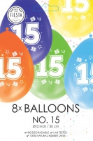Ballonnen cijfer 15