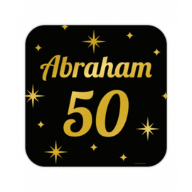 Decoratie bord  Classy Abraham 50