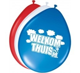Ballonnen Welkom Thuis (NL)