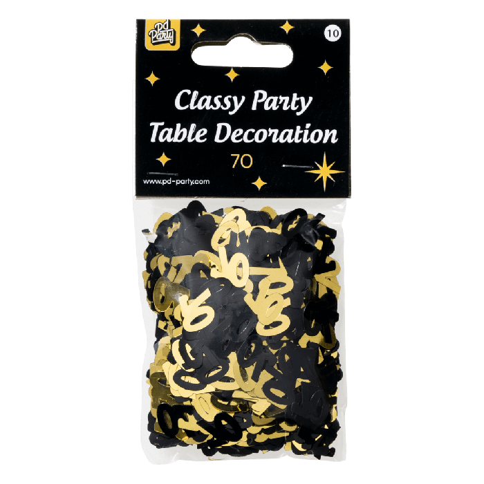 Tafel confetti Classy 70
