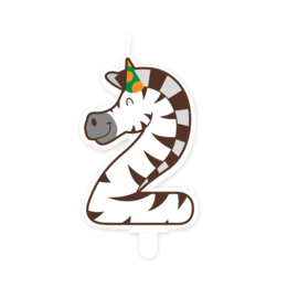 Kaars Jungle 2 zebra