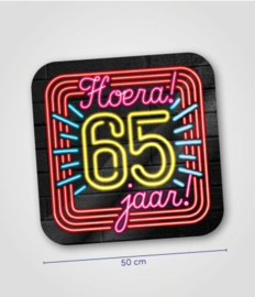 Huldeschild neon 65