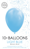 10 Ballonnen Light Blue