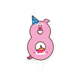 Kaars Jungle 8 varken