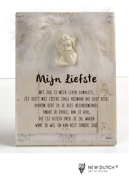 Tegelbescherming 'Mijn liefste'